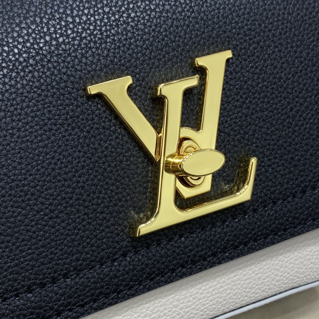 Louis Vuitton LOCKME TENDER Shoudler Bag M58557 Black